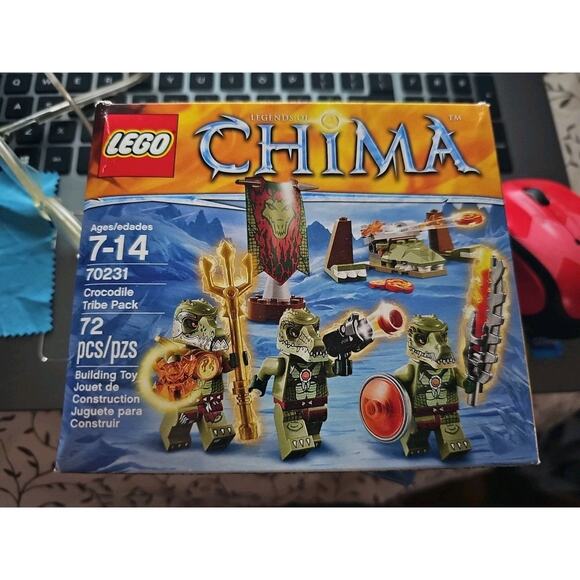 CROCODILE TRIBE PACK Lego LEGENDS OF CHIMA Set #70231 NEW Sealed RETIRED - Picture 15 of 15